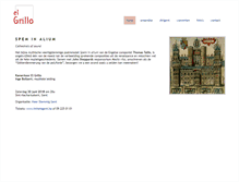 Tablet Screenshot of elgrillo.be